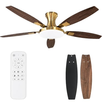 52 Inch Ceiling Fan with Lights and Remote