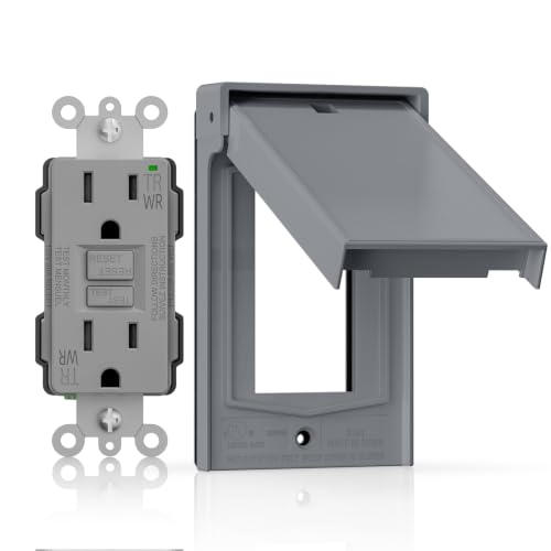 Tamper & Weather Resistant GFCI Outlet
