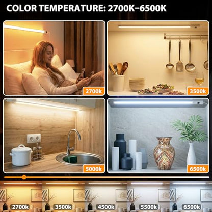 LED COB Under Cabinet Lighting with Memory Function