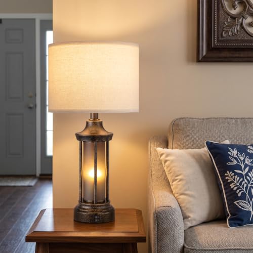 Farmhouse Table Lamps for Living Room