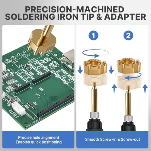 Joystick Soldering Iron Tip for PS5 Xbox One Series S & Switch Controllers Multi