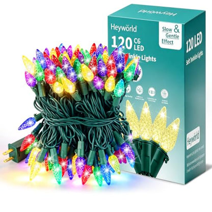 C6 Gentle Twinkle Christmas Lights