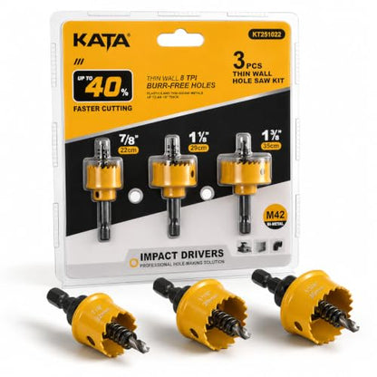 Impact Hole Saw Set