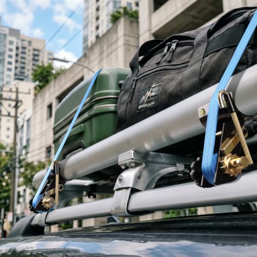 Ladder Rack Ratchet Straps with J