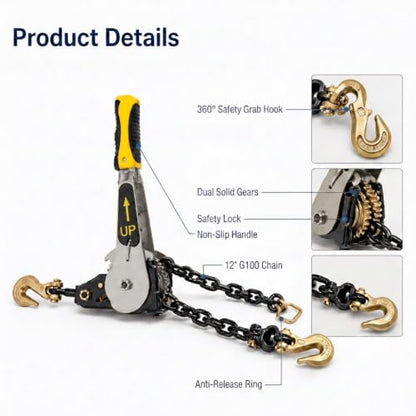 Ratcheting Chain Binder Kit