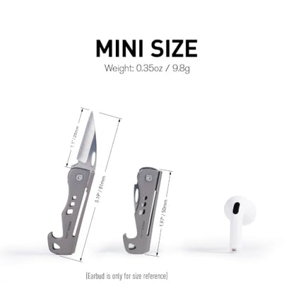 Mini Titanium Pocket Knife for Everyday Carry