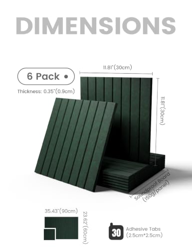 36" x 24" Large Felt Bulletin Board (Christmas Green / Fine-stripe 6-pack)