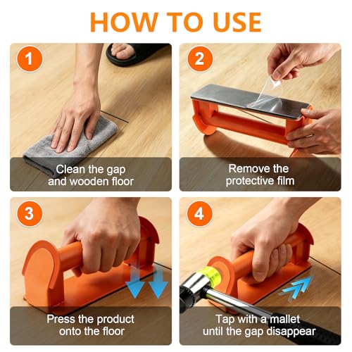 Heavy Duty Floor Gap Repair Tool for Laminate