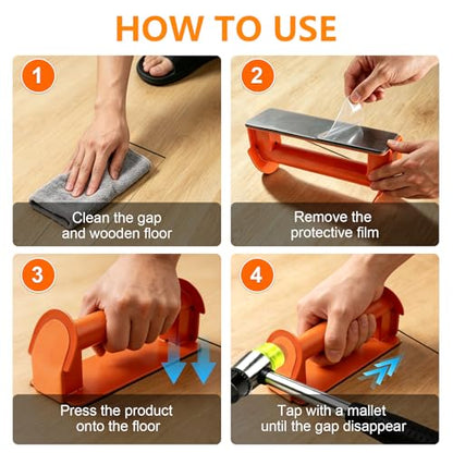 Heavy Duty Floor Gap Repair Tool for Laminate
