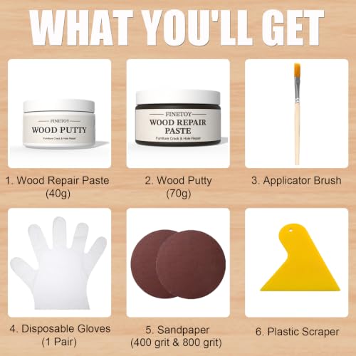 Wood Furniture Repair Kit