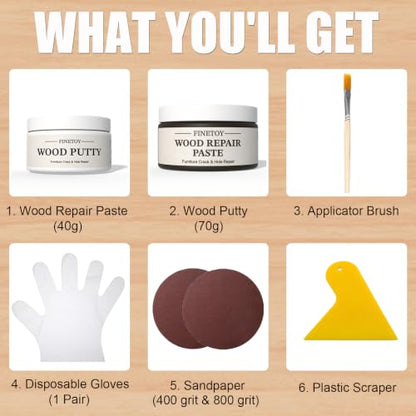 Wood Furniture Repair Kit