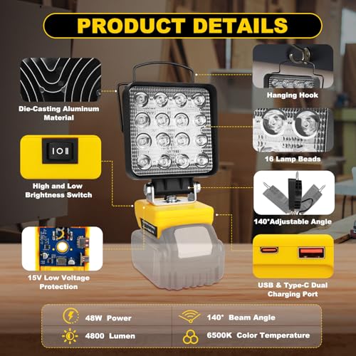 Cordless Work Light 0608