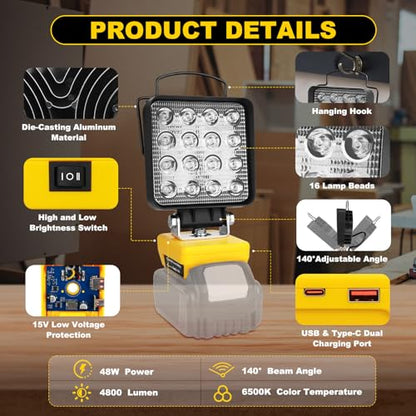 Cordless Work Light 0608
