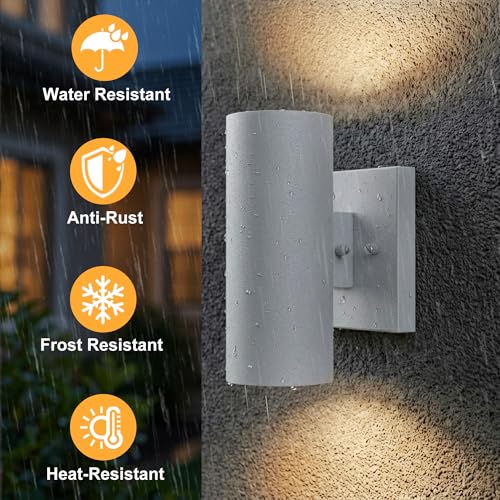Aluminum Cylinder Up Down Lights