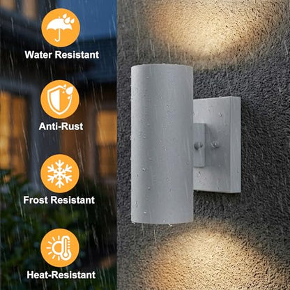 Aluminum Cylinder Up Down Lights