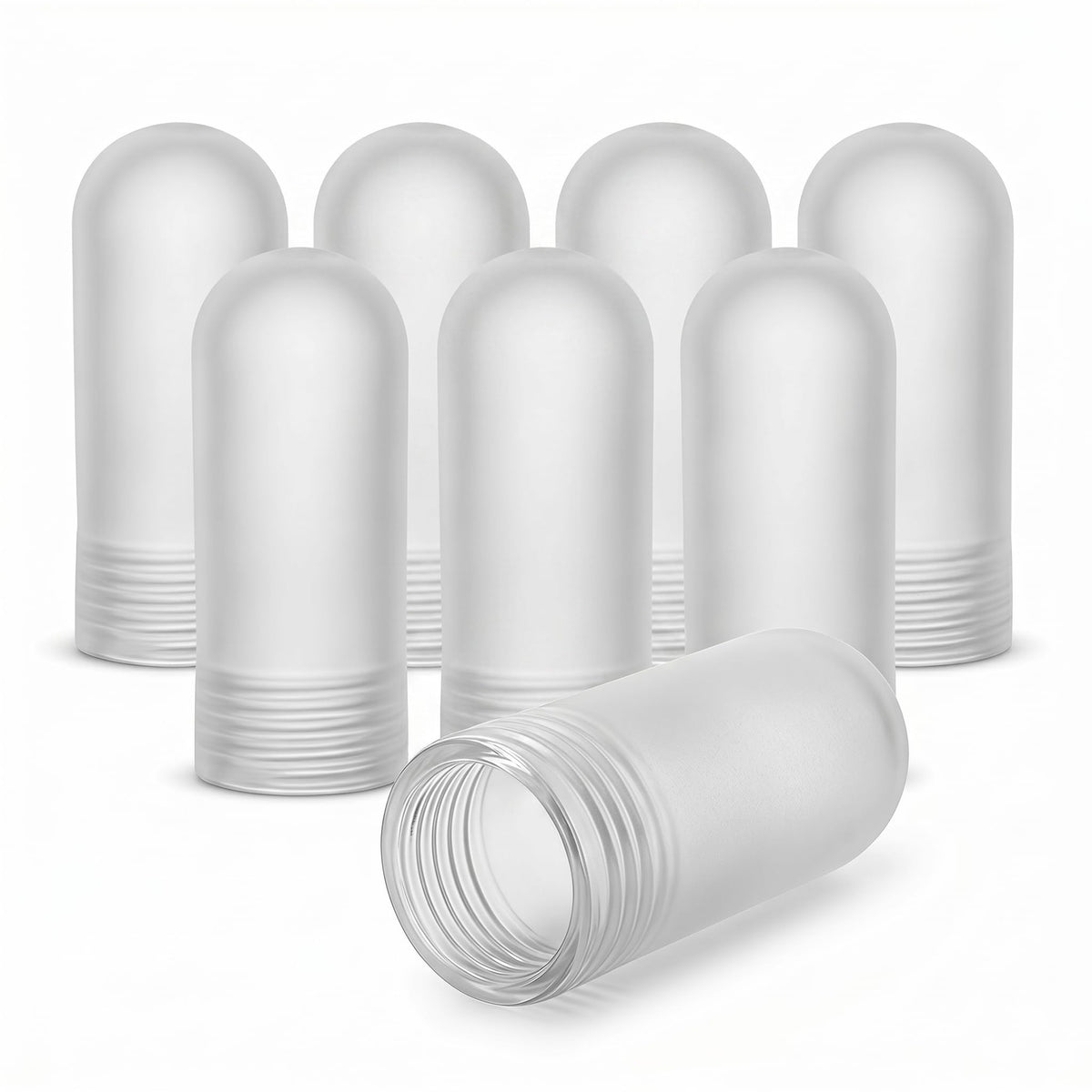 8 Pack G9 Frosted Glass Bulb Covers (frosted)