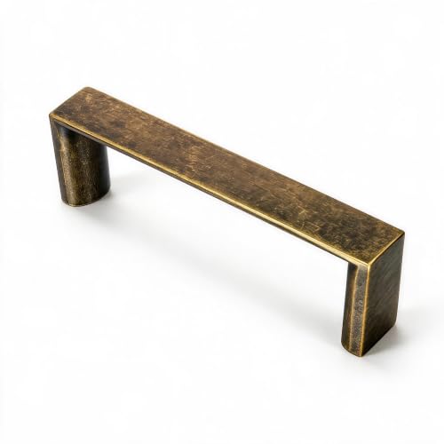 10 Pack Cabinet Pulls Brass Drawer Handles for Kitchen Cabinets