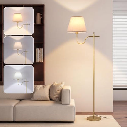 Corner Floor Lamp with 12W Bulb