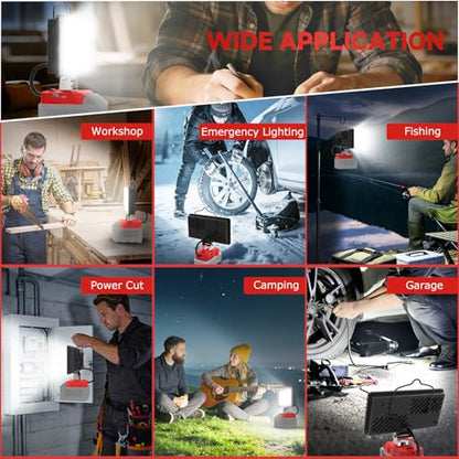 LED Work Light for Milwaukee m18 18v Battery