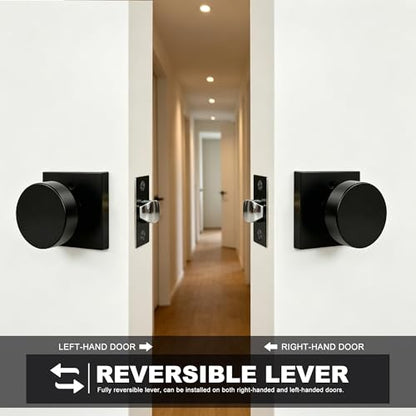 Interior Privacy Door Knob (Matte Black)