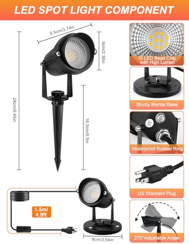 Halloween Christmas Spot Lights Outdoor