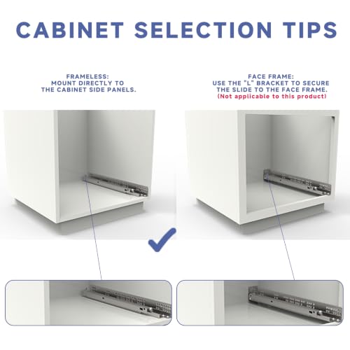 Soft Close undermount Drawer Slides