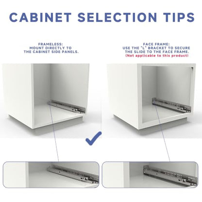 Soft Close undermount Drawer Slides
