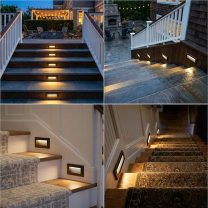 Low Voltage Landscape Step Lights 9124