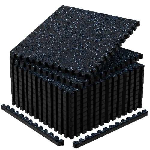 1" Extra Thick Rubber Top Exercise Mats