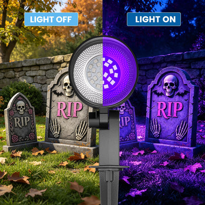 20W Halloween Black Light Spotlight Outdoor (Black)