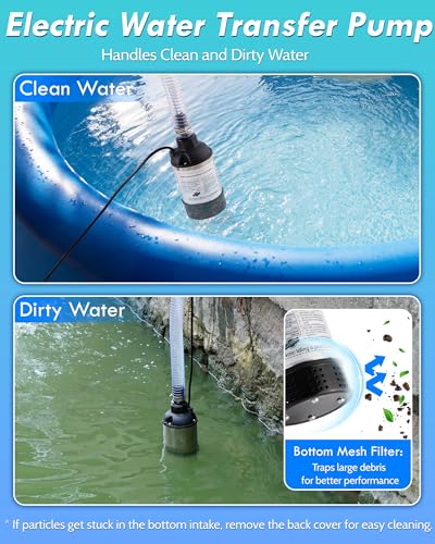 Cordless Submersible Water Transfer Pump