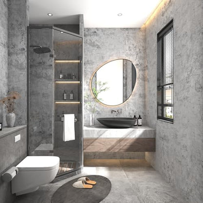 Concrete Wallpaper Peel and Stick Grey Wallpaper