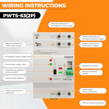 Automatic Transfer Switch ATS 2P
