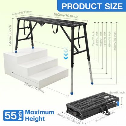 Foldable Scaffolding Platform 1000LBS