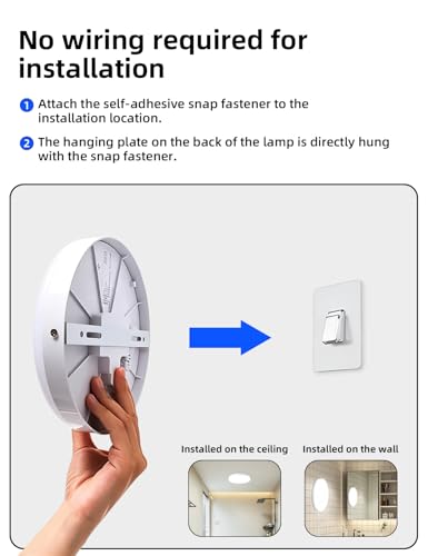 2 Pack LED Plug in Ceiling Light Fixture