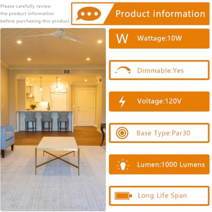 E26 PRA30 120V Light Bulb