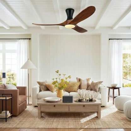 low profile ceiling fan with Light