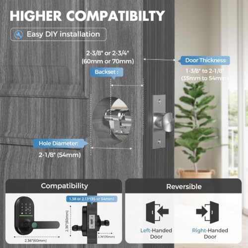 Smart Door Lock Knob