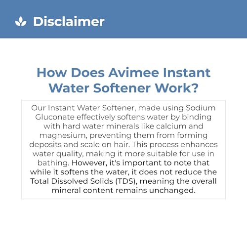 Instant Water Softener