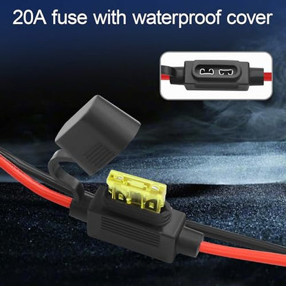 Heavy Duty 14AWG SAE Extension Cord for NOCO Geniu