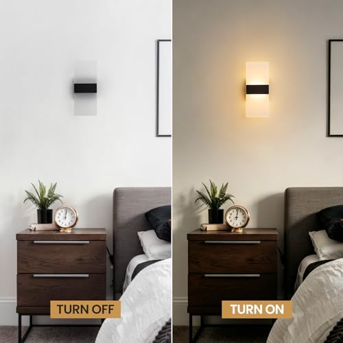 Modern Black LED Wall Lights