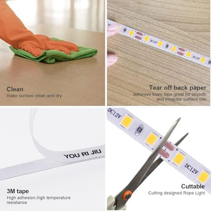 32.8ft LED Strip Lights DC24V