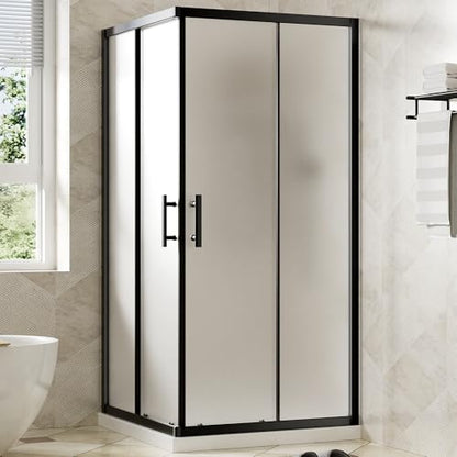 Corner Shower Enclosure 35" D x 35" W x 72" H