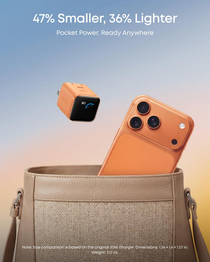 Nano Smart Display Charger (Orange2)