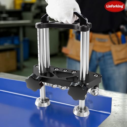 Sheet Metal Tools 2 Station Metal Bender (Black)