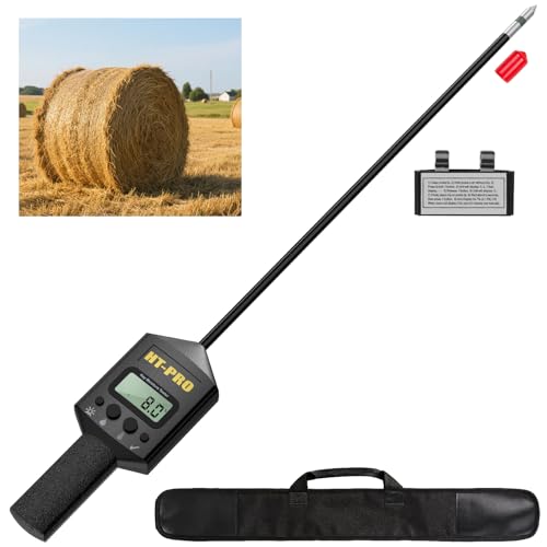 Hay Moisture Tester with 20" Probe
