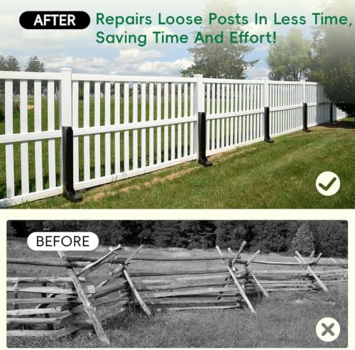4 Pack Fence Post Repair Kit