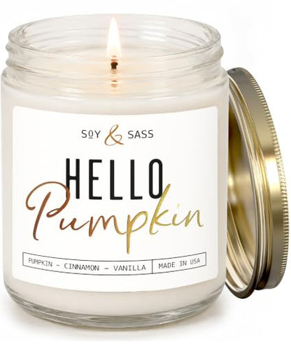 Fall Candles and Christmas Candles