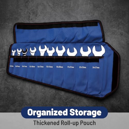 Super Thin Open End Wrench Set Carbon Steel