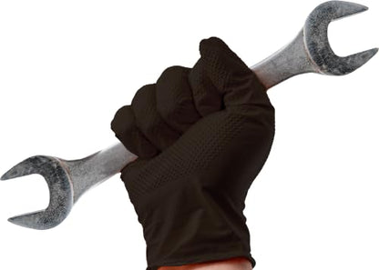 Nitrile Diamond Texture Gloves